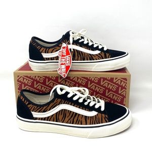 💖MEGA SALE💖VANS Women VN0A5HYR9ZY Style 36 Decon SF Animal Stripes Brown